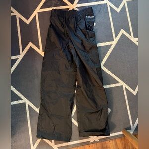 Columbia Omni-tech waterproof Men's Black Pants Medium
